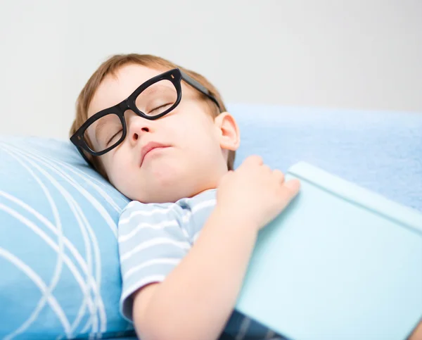 Cute little boy is sleeping — Stock Photo, Image