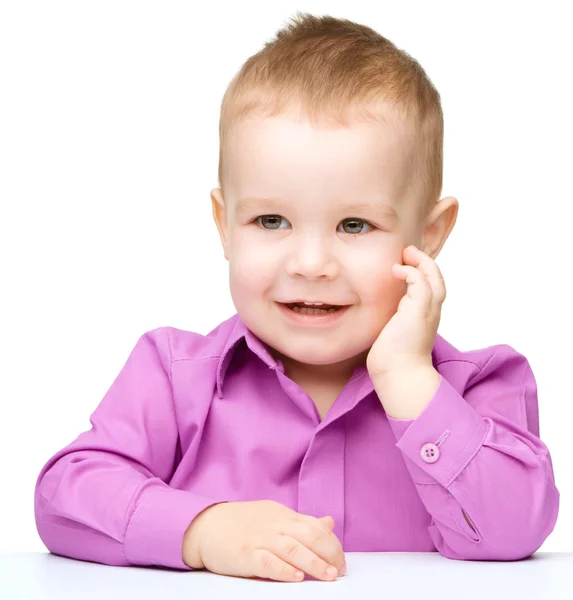Portrait of a cute little boy Royalty Free Stock Images