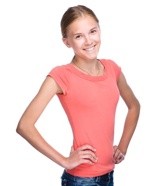 Retrato de una joven — Foto de Stock