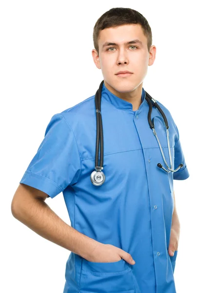 Portrait of a young surgeon — Stock Photo, Image