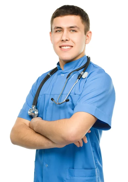 Portrait of a young surgeon — Stock Photo, Image