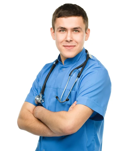 Portrait of a young surgeon Royalty Free Stock Images