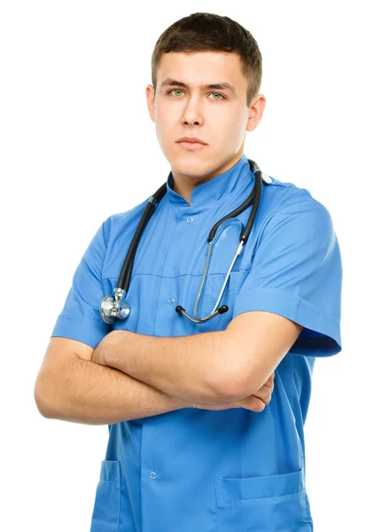 Portrait of a young surgeon — Stock Photo, Image