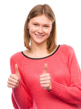 kadın hareketi yukarı gösteriliyor