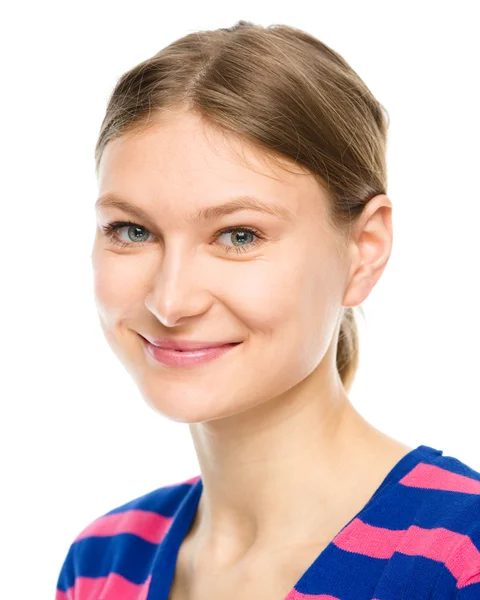 Portrait of a young woman — Stock Photo, Image