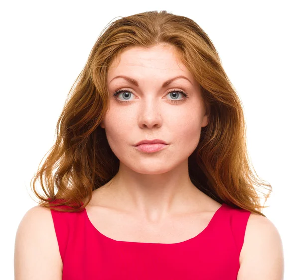 Portrait of a young woman — Stock Photo, Image