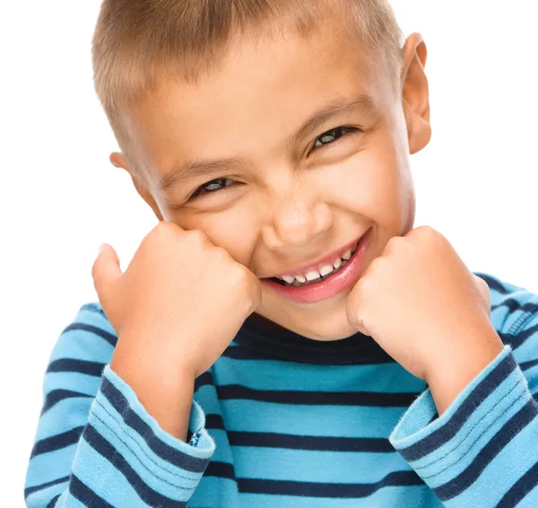 Portrait of a cute little boy — Stock Photo, Image