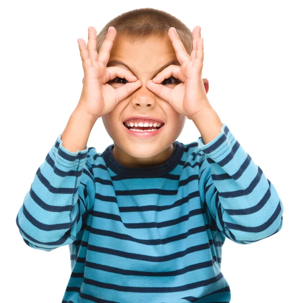 Retrato de un niño pequeño —  Fotos de Stock