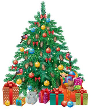 spruced Noel ağacı