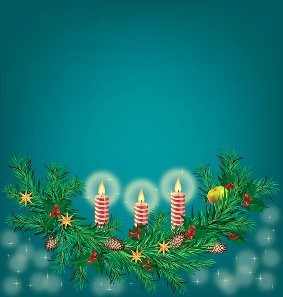 Fond de Noël — Image vectorielle