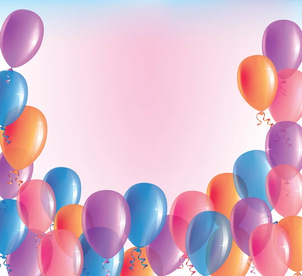 Globos Fondo — Archivo Imágenes Vectoriales