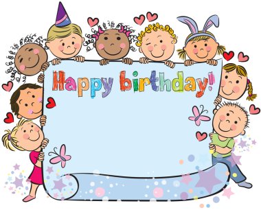 doğum günü çocuklar