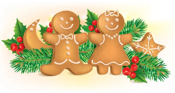 Christmas cookies — Stock Vector