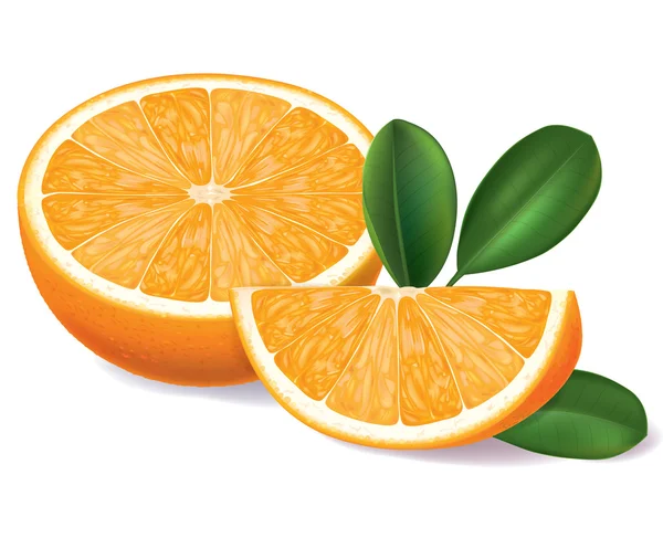 Naranja — Vector de stock