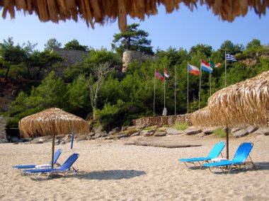 metalia limenaria, thassos Plajı