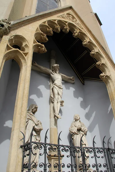 被钉十字架萨格勒布 — 图库照片