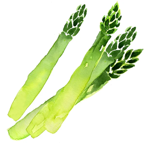Groene asperges — Stockfoto