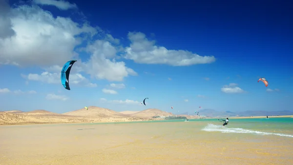 Kitesurf. — Fotografia de Stock