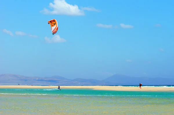 Kitesurfen — Stockfoto