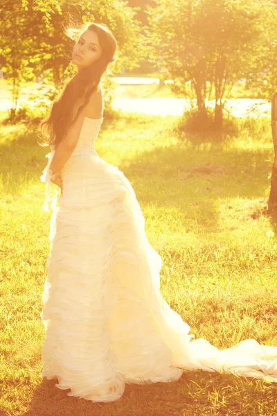 Tender romantic bride — Stock Photo, Image