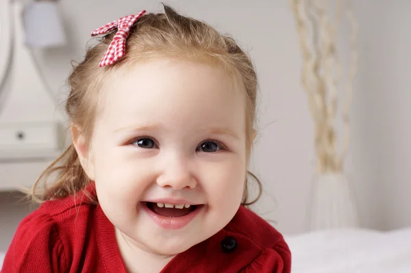 Happy little girl — Stock Photo, Image