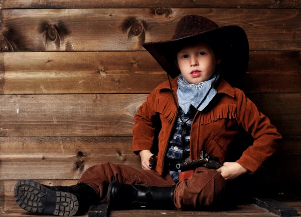 Little cowboy — Stock Photo, Image