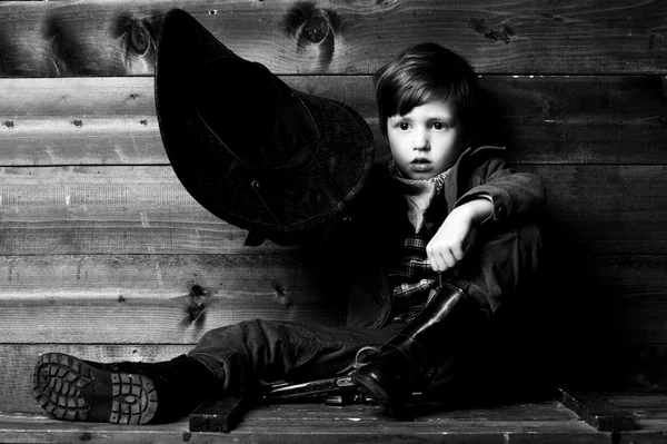 Little cowboy — Stock Photo, Image