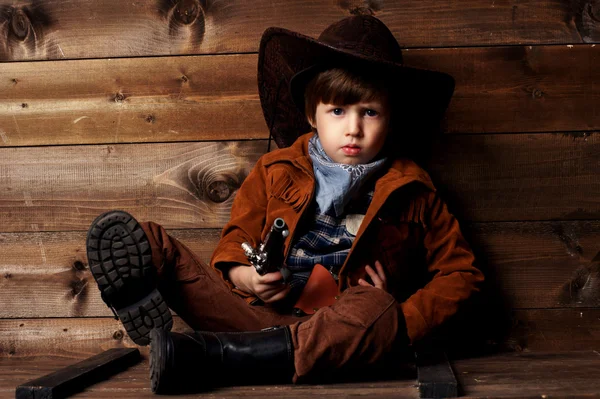 Small cowboy — Stock Photo, Image