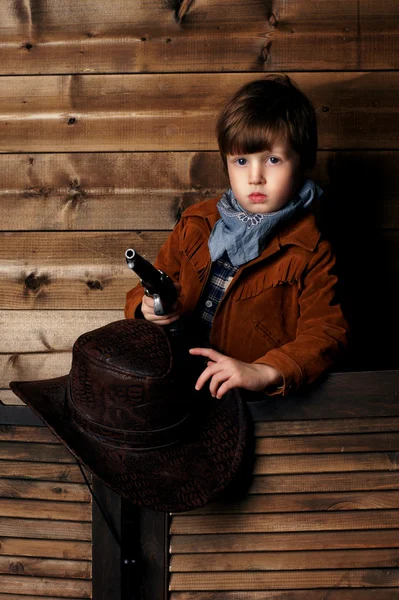 Little cowboy — Stock Photo, Image