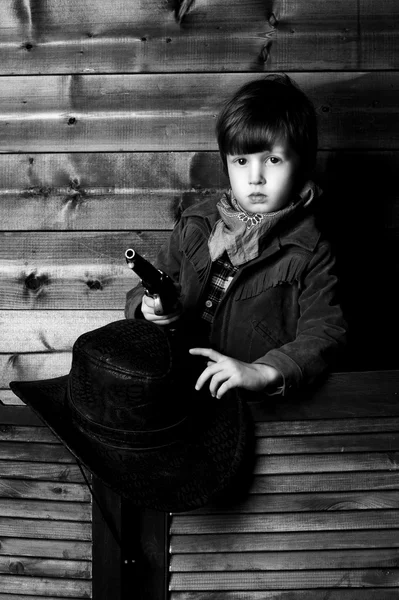 Little cowboy — Stock Photo, Image