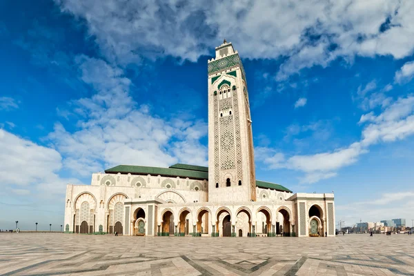 Hassan ii Moschee, Casablanka, Marokko lizenzfreie Stockbilder