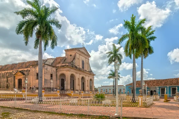 Iglesia de la Santísima Trinidad en la Plaza Mayor —  Fotos de Stock