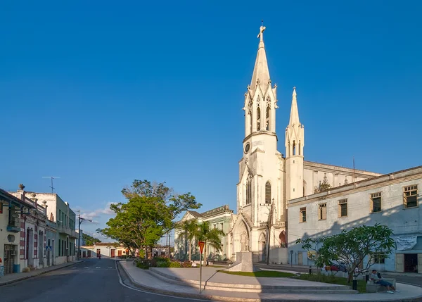 Heilig hart van Jezus kathedraal in camaguey, cuba — Stockfoto