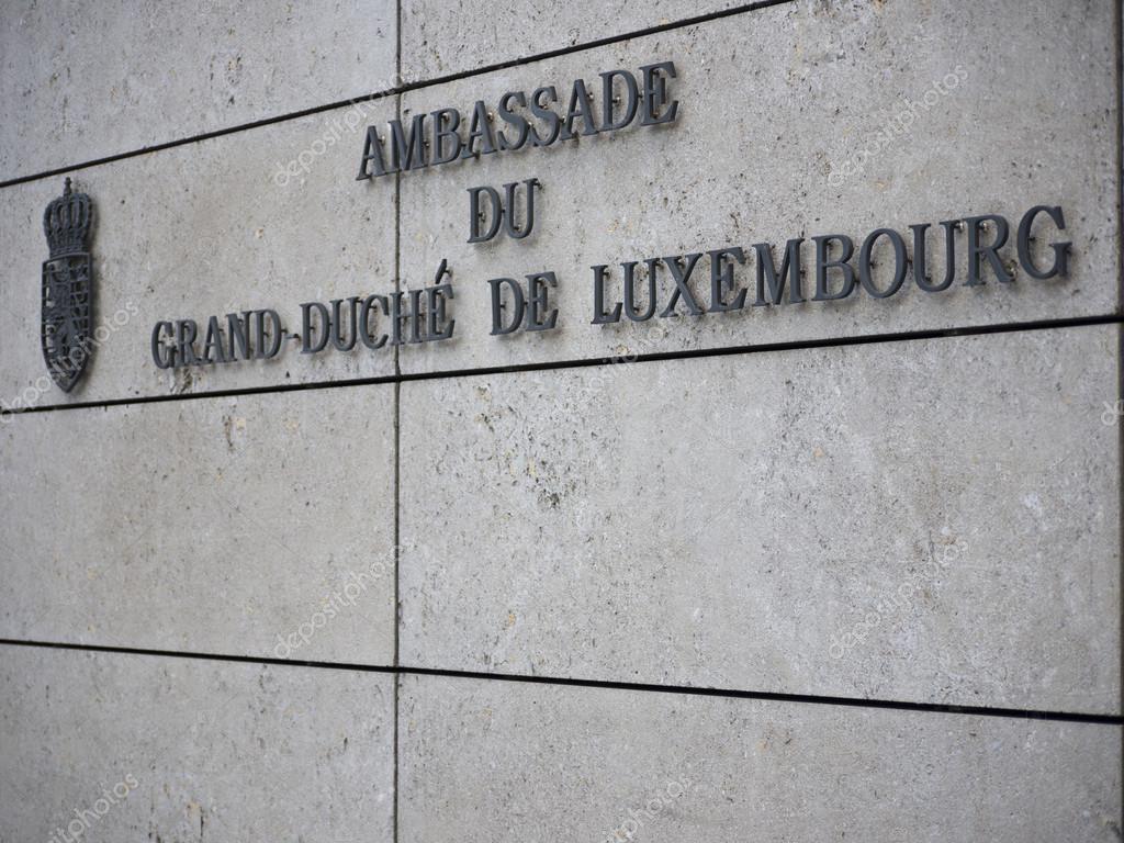 EmbassyLuxembourg — Stock Photo © fritzundkatze 13674093