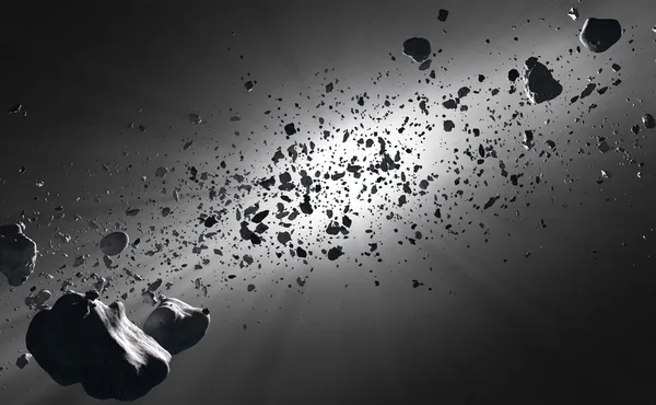güneşe karşı asteroit kuşağı içinde