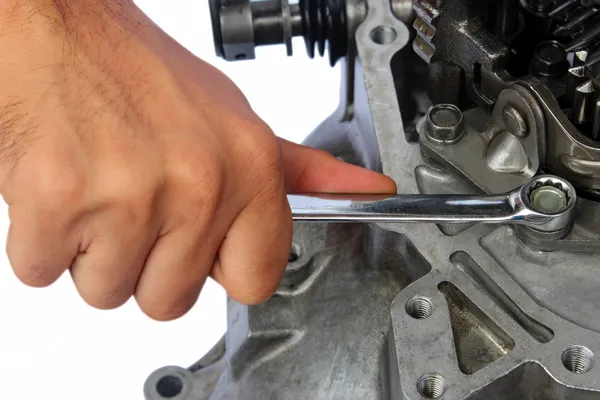 Gear box repair — Stock Photo, Image