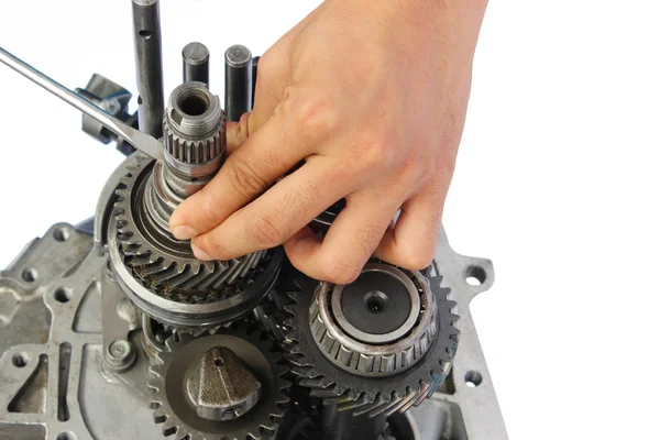 Gearbox service — Stock Photo, Image