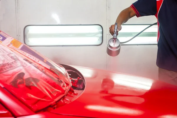 Car painting work — Stock Photo, Image