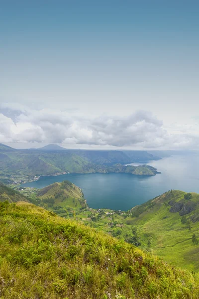 Lago di toba, indonesia — Foto Stock