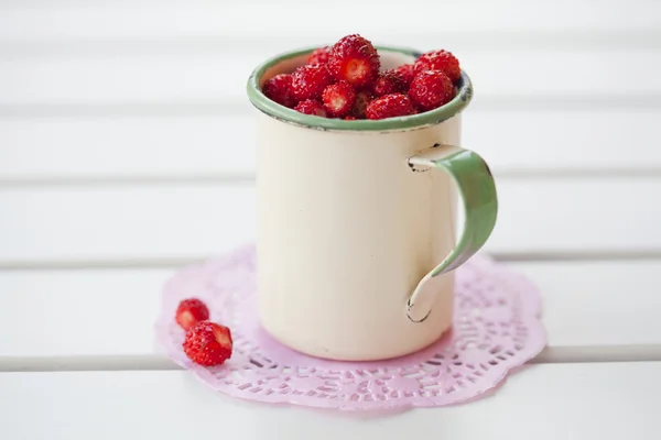 Wilde aardbeien — Stockfoto