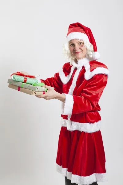 Weihnachtsmann-Helfer-Elf — Stockfoto
