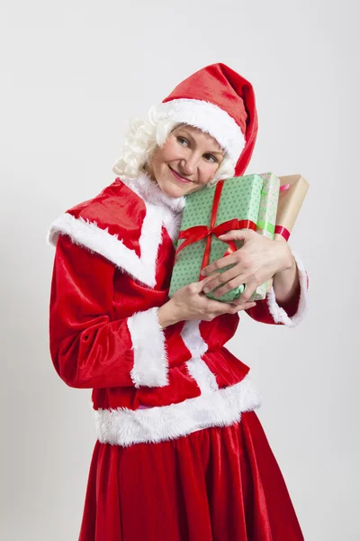 Santa Claus elfo ayudante — Foto de Stock
