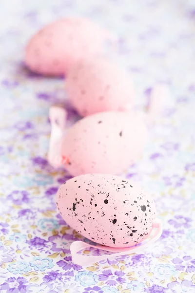 Pink Easter eggs — Stock Photo, Image