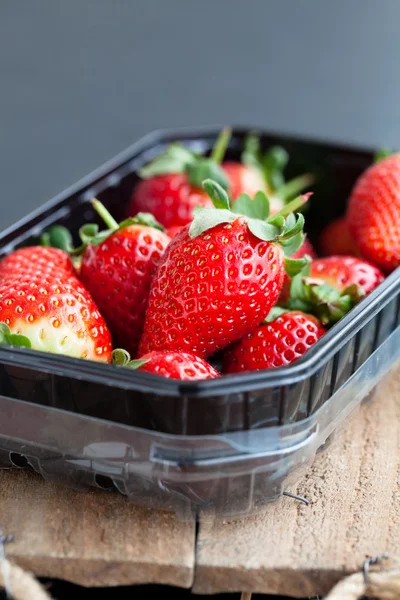 전체 신선한 딸기 — 스톡 사진
