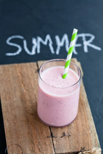 Smoothie de morango — Fotografia de Stock