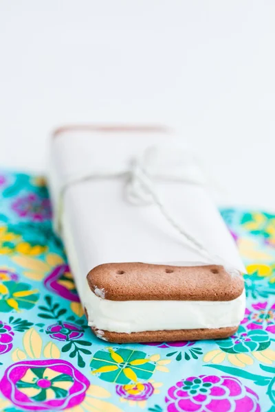 Biscoito de gelado — Fotografia de Stock