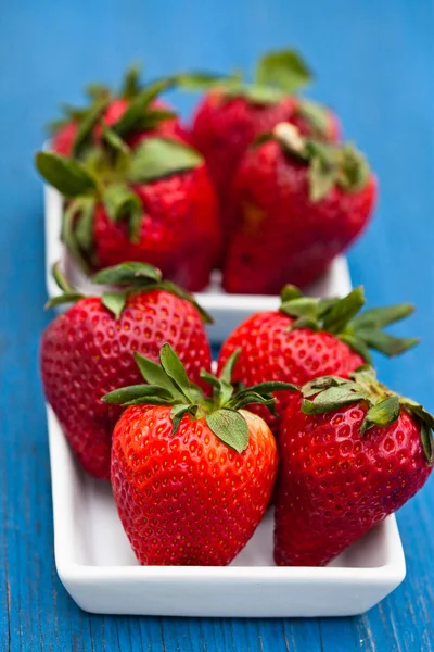 Frische Erdbeeren — Stockfoto