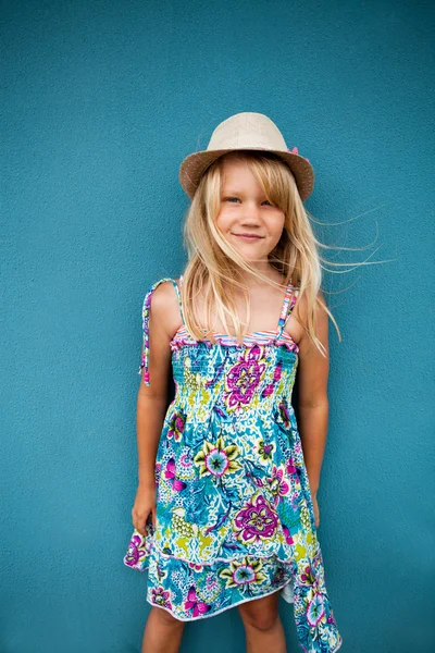 Stylish cute young girl — Stock Photo, Image