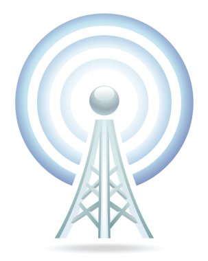 Wireless tower clipart
