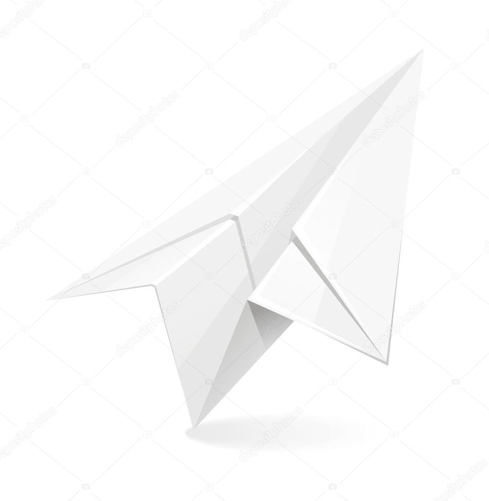 Paper airplain icon